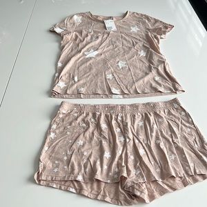 COPY - H&M star pajama short set